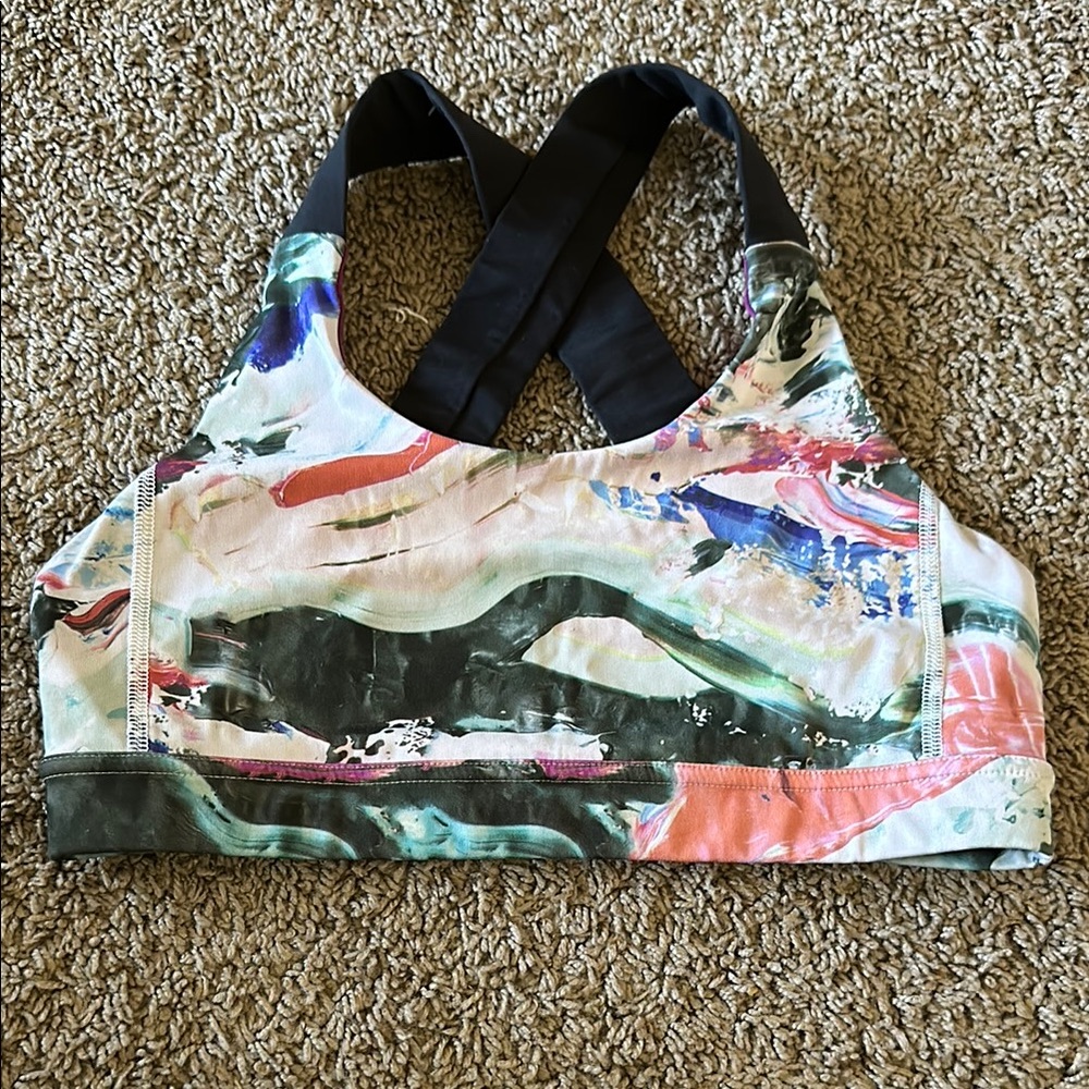 Colorful Lululemon Sports Bra